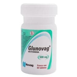 Metformina 500 mg 60 Tabletas