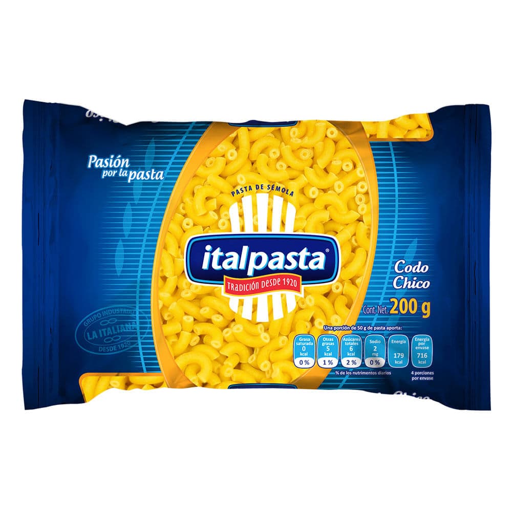 Italpasta pasta codo med liso 200 g
