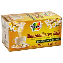 Therbal Té de Manzanilla con Anis 25 Piezas