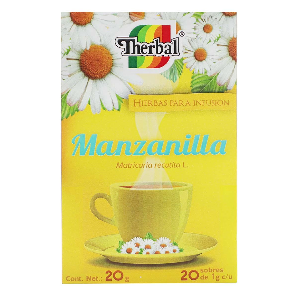 THERBAL MANZANILLA 20 SOBRES 20 G