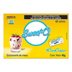 Metco Sweet-O Endulzante sin Calorias 42 g