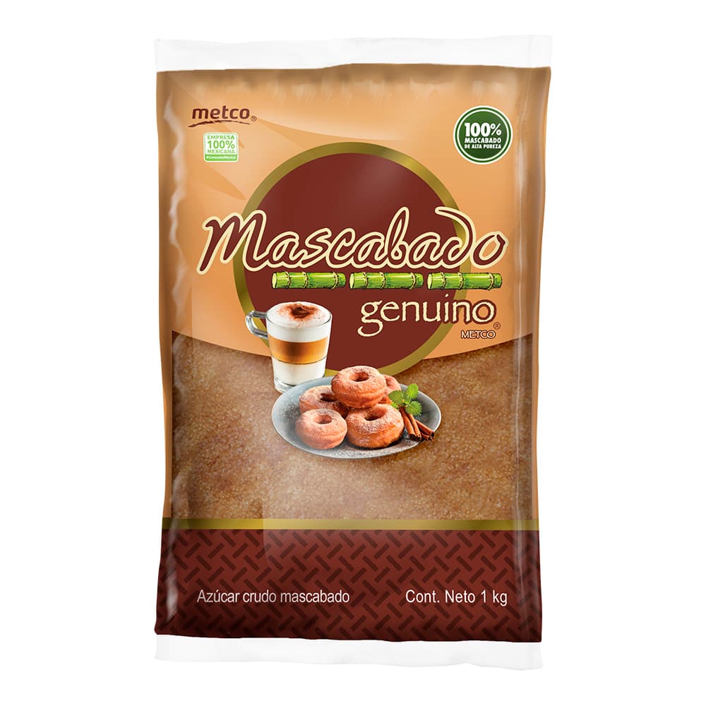 Azucar Genuino  Mascabado  Metco  1.0 - Kg