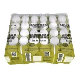 Bachoco Huevo Blanco 30 Piezas