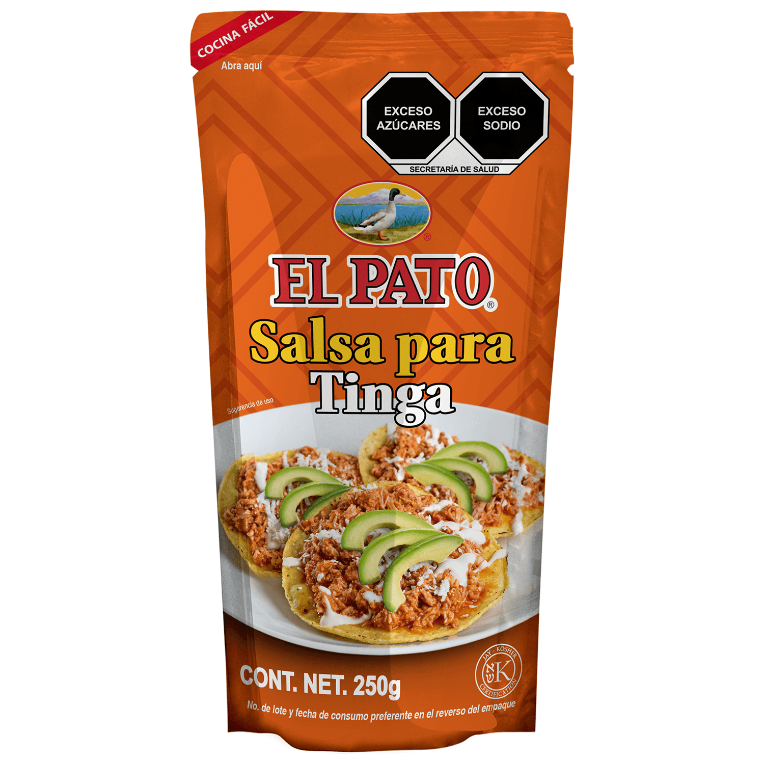 Salsa  Para Tinga  El Pato  250.0 - Gr