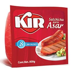 SALCHICHA PARA ASAR KIR 800g