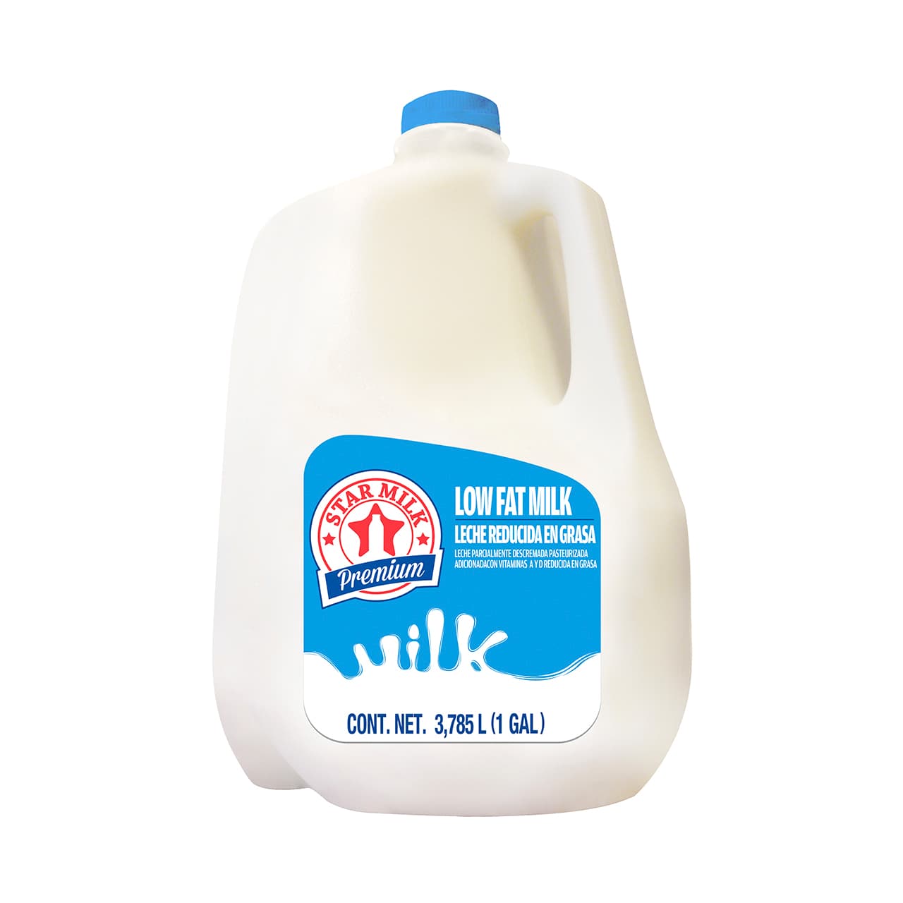 Leche Semi Descremada 2%  Star Milk  3785 ml