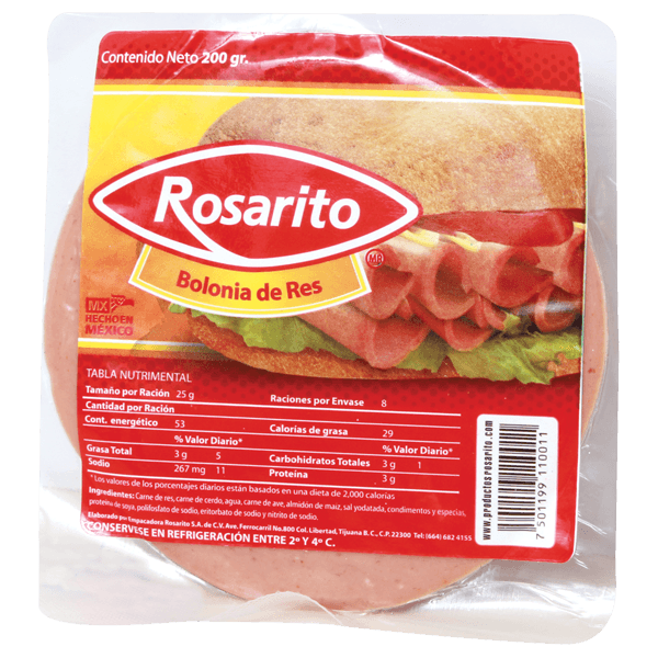 Bolognia Rosarito 200-Gr