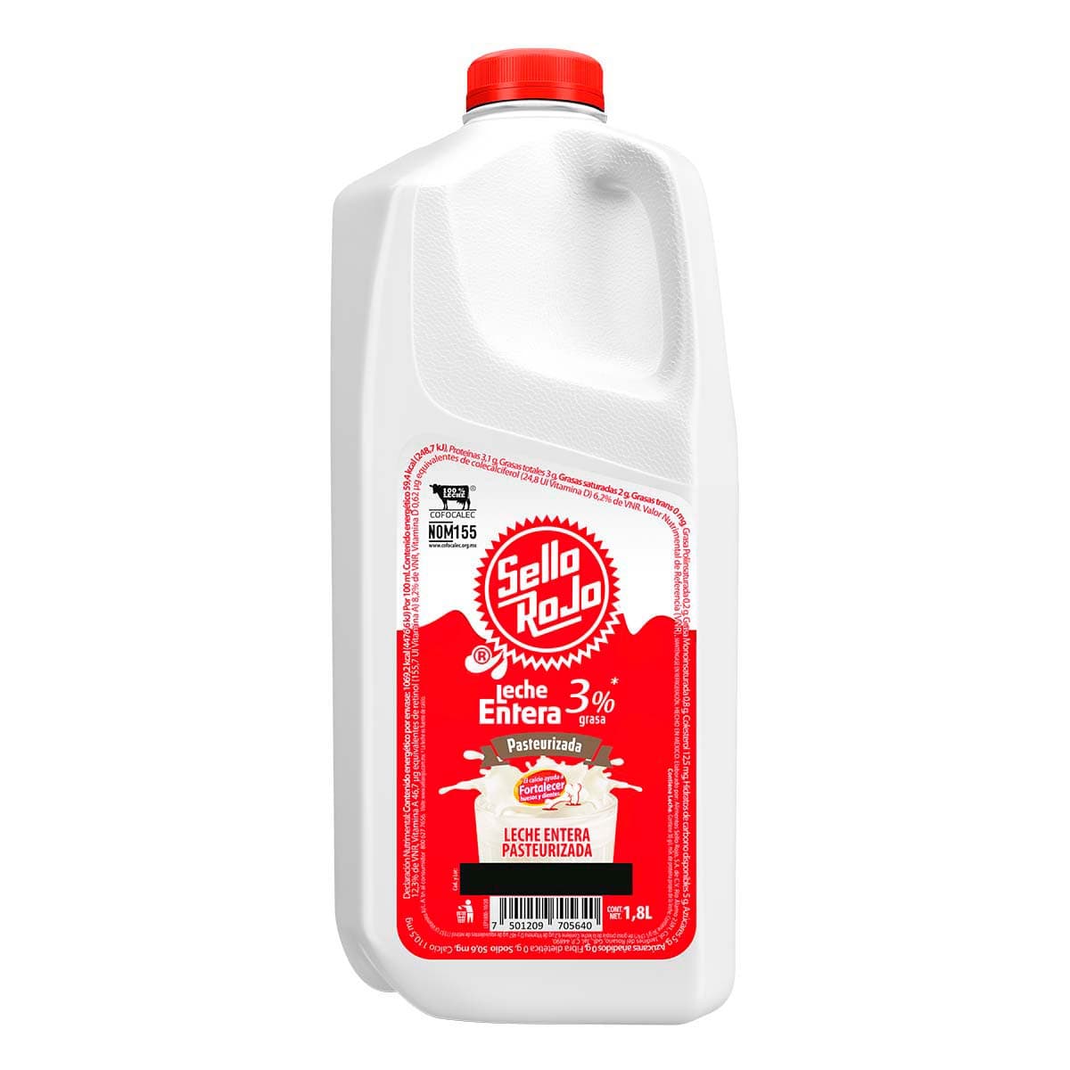LECHE PASTEURIZADA ENTERA 3 1800 ML