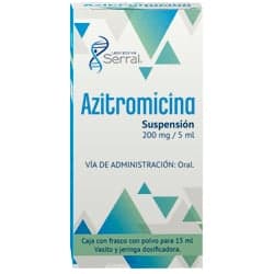 Azitromicina 200 mg / 5 ml 15 ml