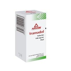 Antibióticos de México Tramadol Amsa Caja Frasco 100 mg