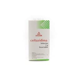 Amsa Ceftazidima Solución Inyectable 1 pza