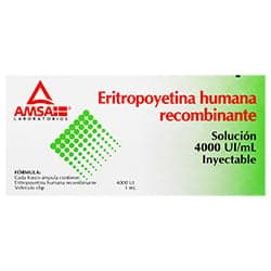 Eritropoyetina 400ui/ml fco c6 gi