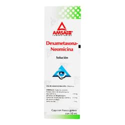 Antibioticos De Mexico Dexameta Neomicina Sol.Oft 10 ml 1 pza