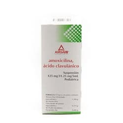 Antibióticos de México Amox/Cla 125/31.25Mg Susp 60Ml Gi 1 Pieza