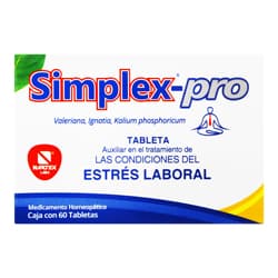 Nartex Simplex Pro Tabletas C 60 1 pza