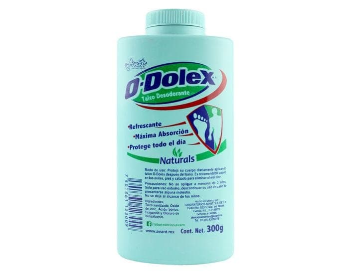 Talco  Naturals Gde  Odolex  300.0 - Gr