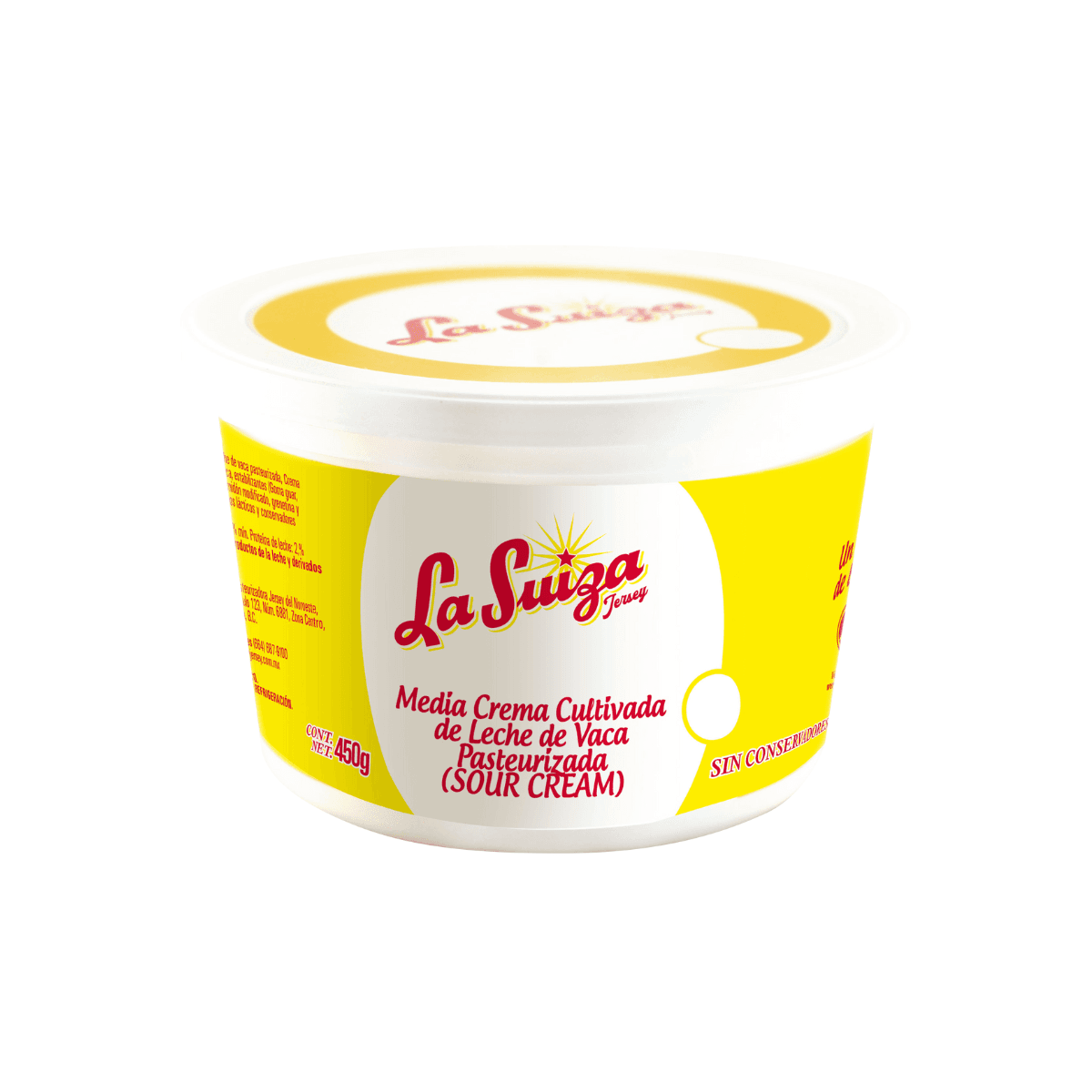 Crema  Agria  La Suiza  450.0 - Gr