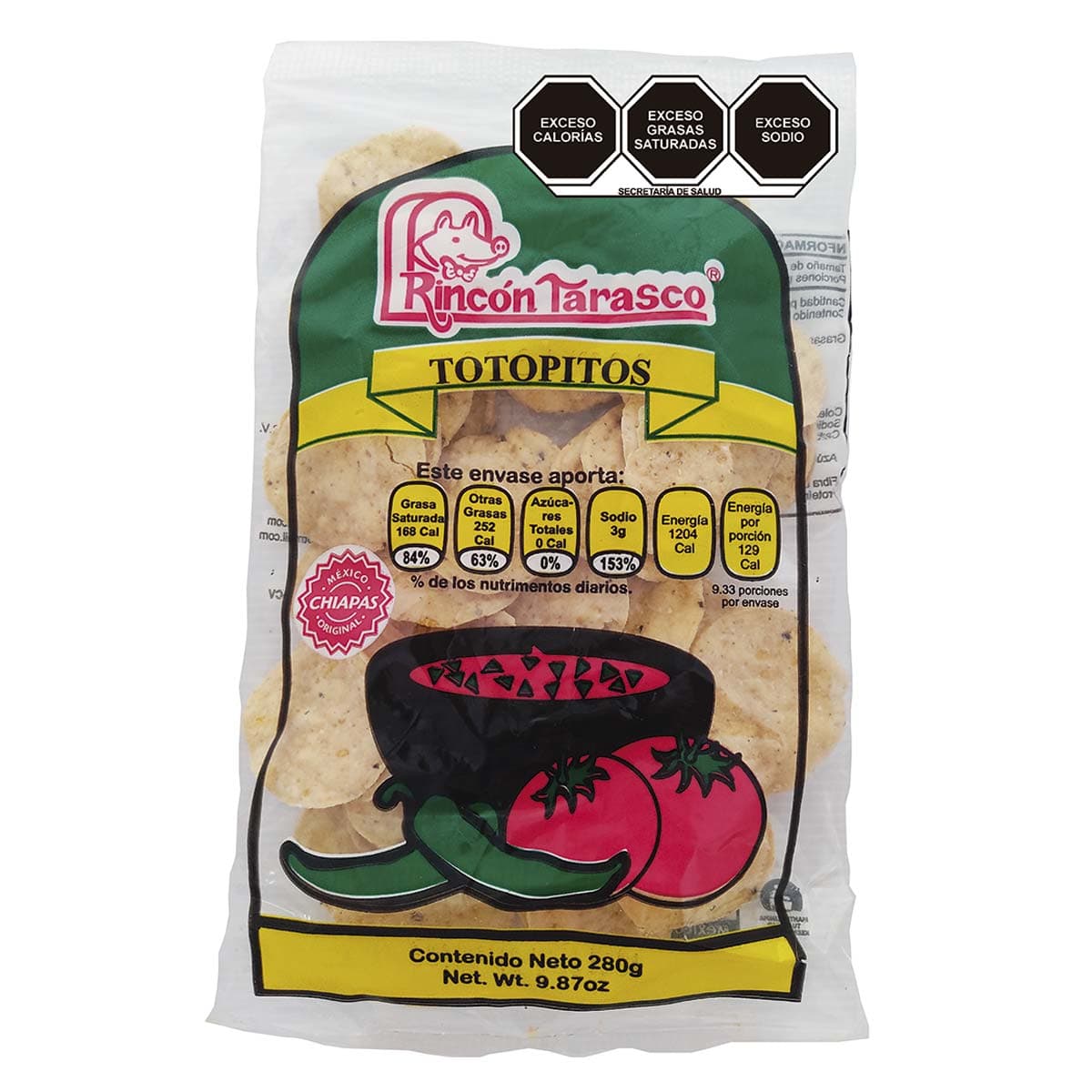 TOTOPO RINCON TARASCO 280GR            .