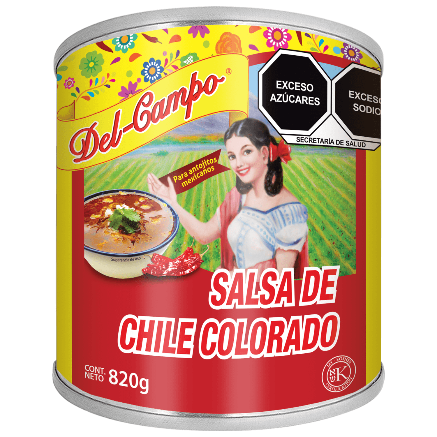 Salsa  Chile Colorado  Del Campo  820.0 - Gr