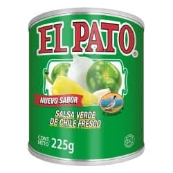 El Pato Salsa Verde de Tomatillo Lata 225 grs