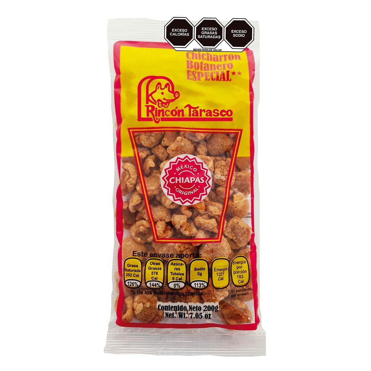 CHICHARRON BOTANERO ESPECIAL 200GR