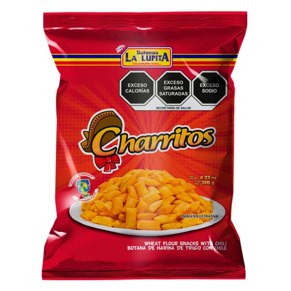 Papas La Lupita Charritos 120 g