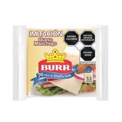 Burr Queso Manchego Rebanado 144 grs