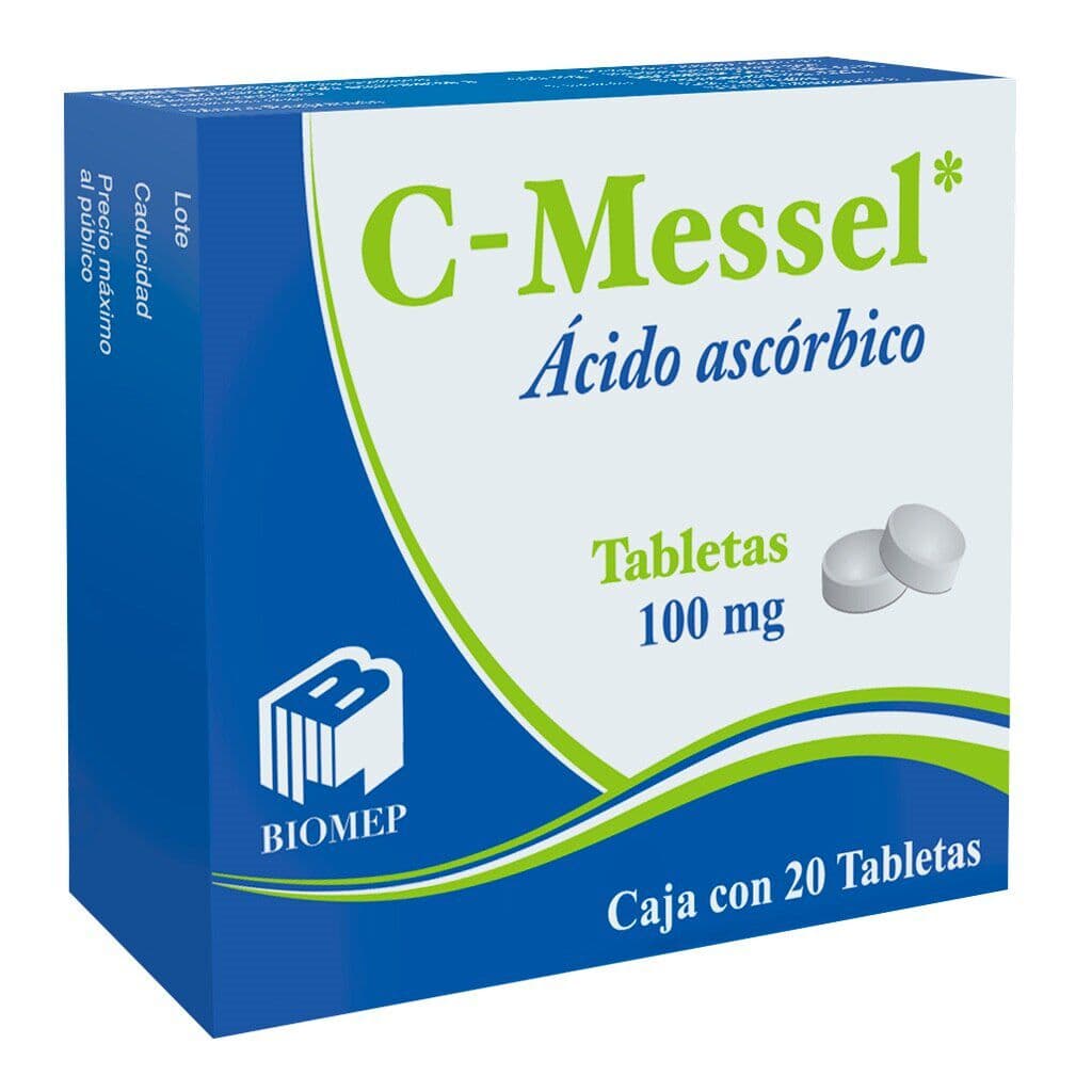 GPP ACIDO ASCORBICO 100 MG 20 TAB
