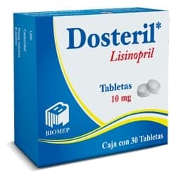 Biomep Lisinopril 10 mg 30 Piezas