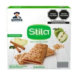 Quaker Barras de Cereal Manzana Stila 150 g