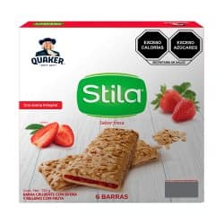 Quaker Barras de Cereal Fresa Stila 150 g