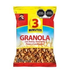 Quaker Granola con Avena Amaranto y Pasas 370 grs