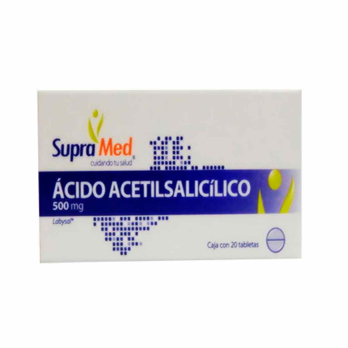 Acido Acetilsalicilico 500 mg 30 tab