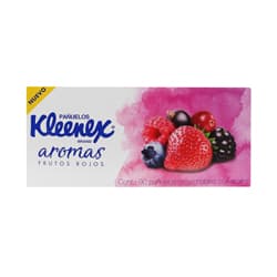 Kleenex Pañuelos Aroma Frutos Rojos 90pzs