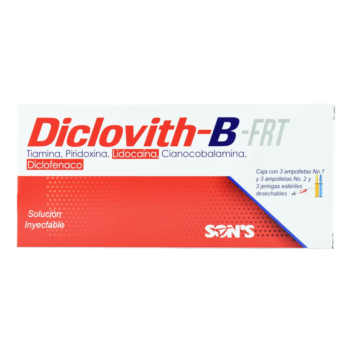 Diclovith-B Son's cja 3 ampolletas