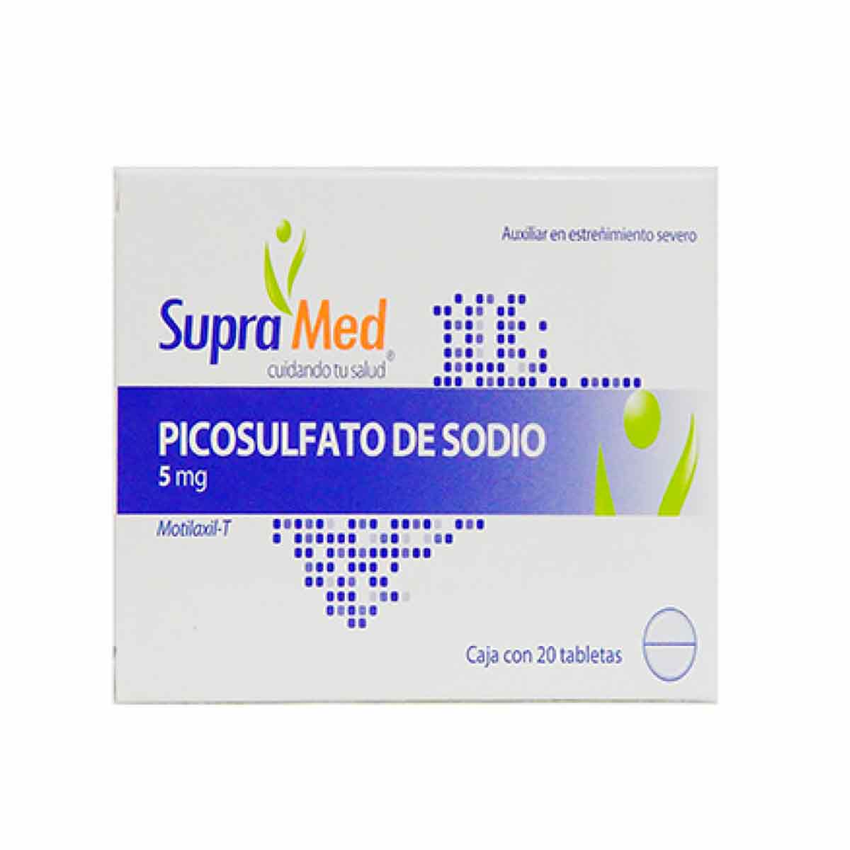 Gi Supramed Picosufato de Sod 5mg 20 tab