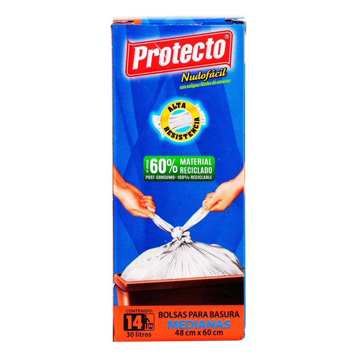 Bolsas Para Basura Protecto Mediano 14 Pz