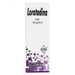 Ultra Loratadina 100mg/100ml Frasco con 60 ml
