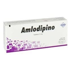 Ultra Amlodipíno 5 mg 10 Tab 1 pza