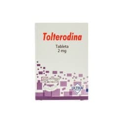 Ultra Tolterodina 2 mg Fco 28 Tabletas
