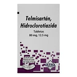 Telmisar-Hidr 80/12.5 mg 14 Tabletas