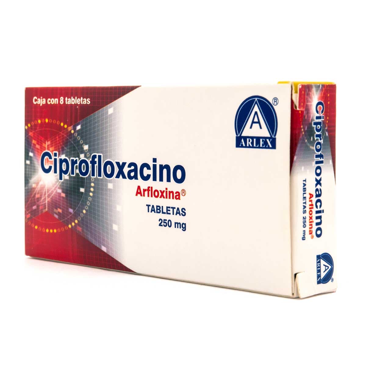 Gi Ciprofloxacino 250 mg 8 tab