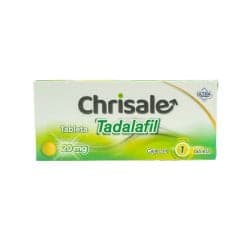 Ultra Chrisale Tadalafil 20 mg 1 Tableta 1 pza