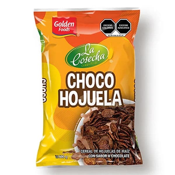 Cereal La cosecha golden foods chocolate bolsa 500 g