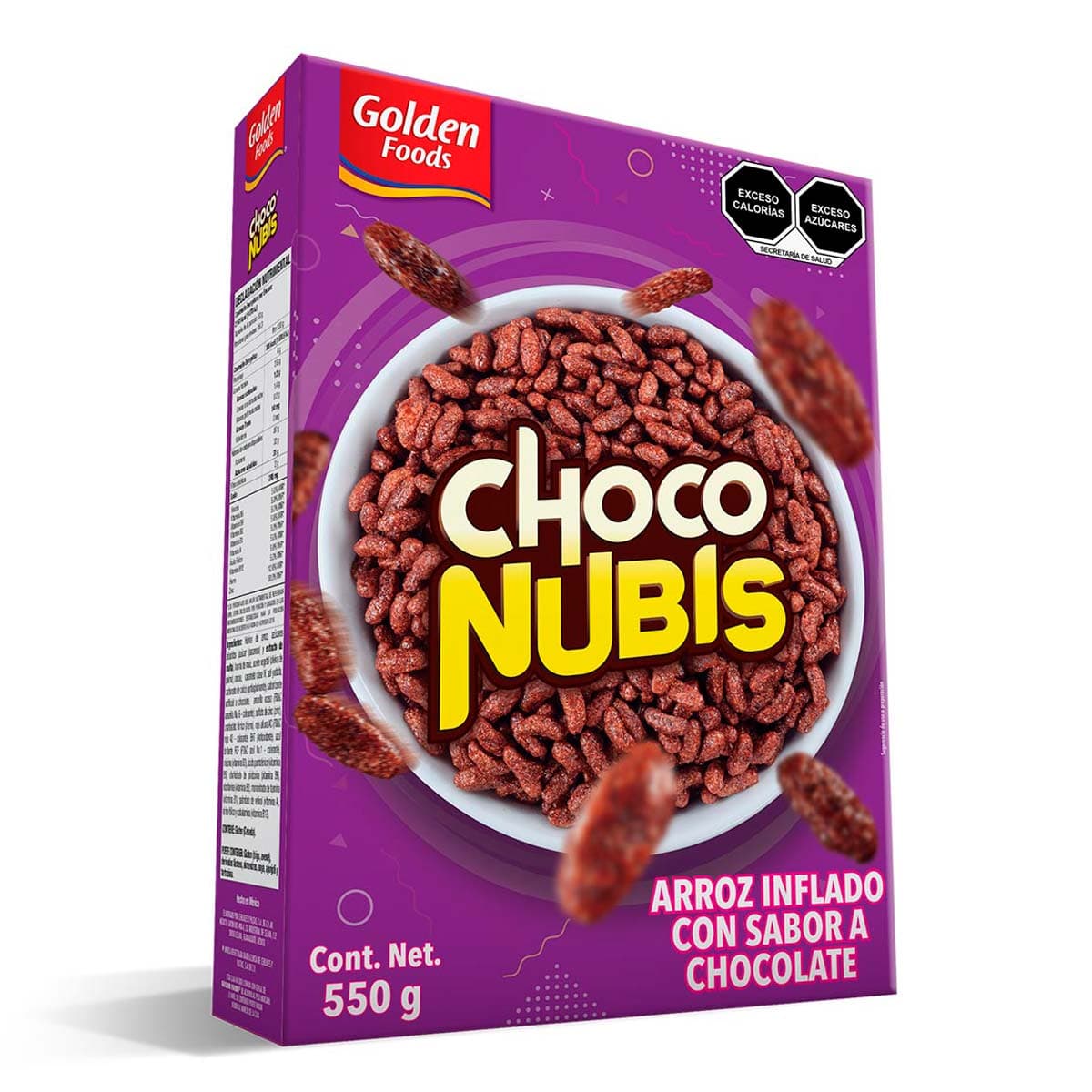 Cereal Choco Nubis 550 Gramos