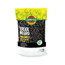 Campo Vivo Frijol Negro Orgánico 1 kg