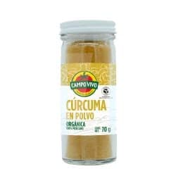 Campo Vivo Cúrcuma en Polvo Orgánico 50g