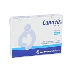 Landsteiner Aciclovir 200mg Gi 25 pza