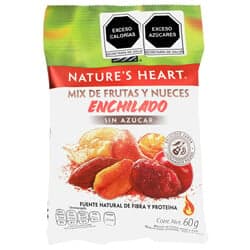 Nature's Heart Mezcla de Frutas y Nuez Enchilados 60 grs