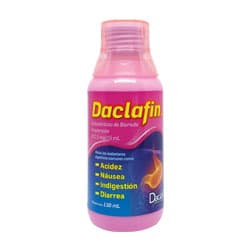 Daclaf Daclafin Subsalicilato de Bismuto Suspensión 120 ml